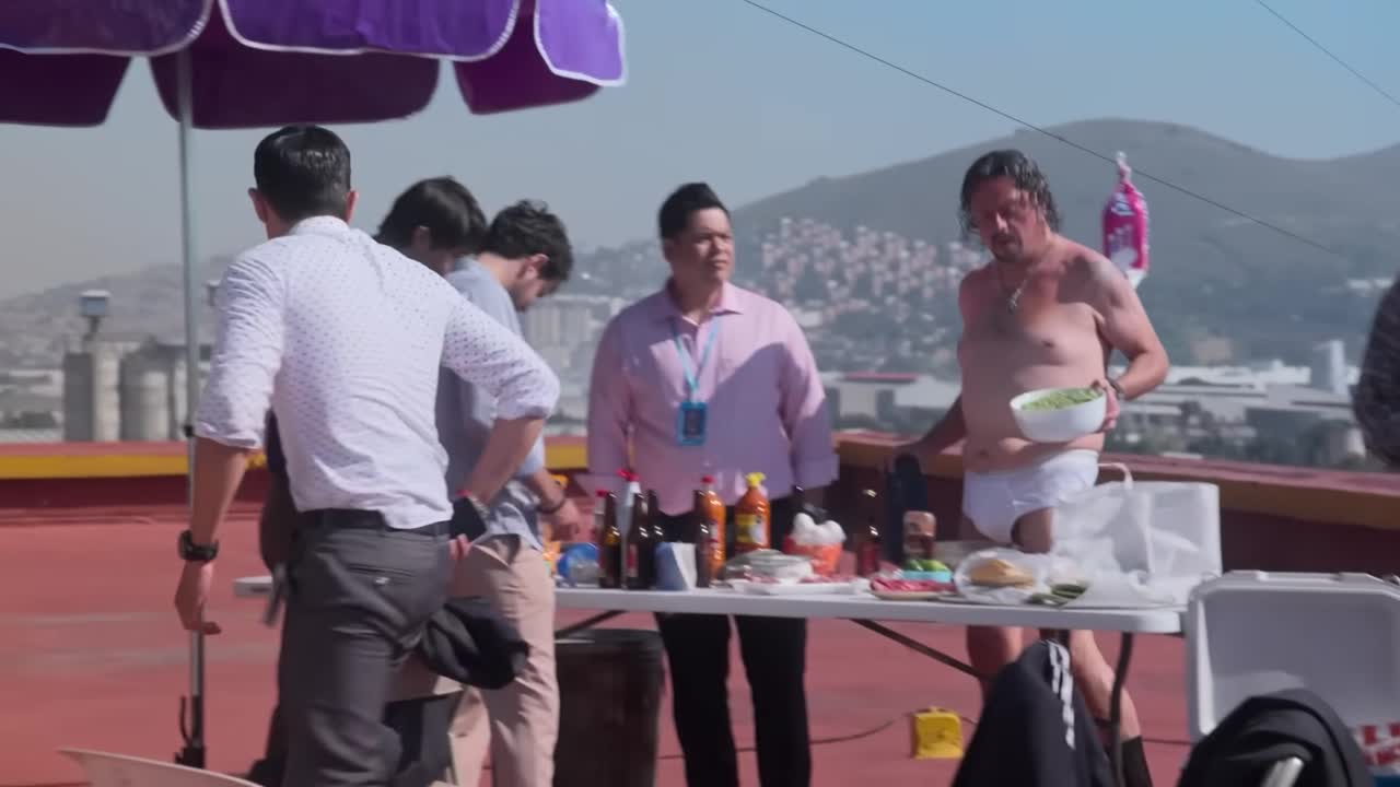 Detrás de escena o momento clave